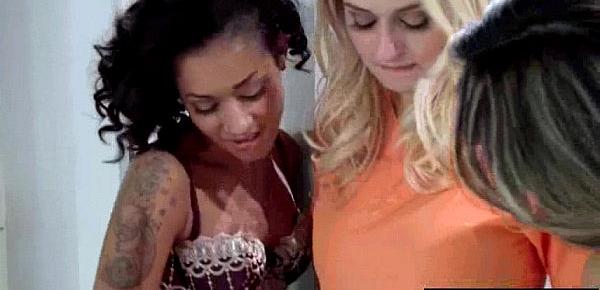  Hot Girl Get Sex Punishment From Mean Lesbian (natalia&nadia&skin) clip-29